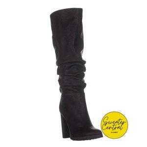 Katy Perry Womens Oniel Leather Pointed Toe Knee H